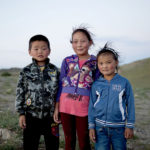 Mongolia, bambini nomadi