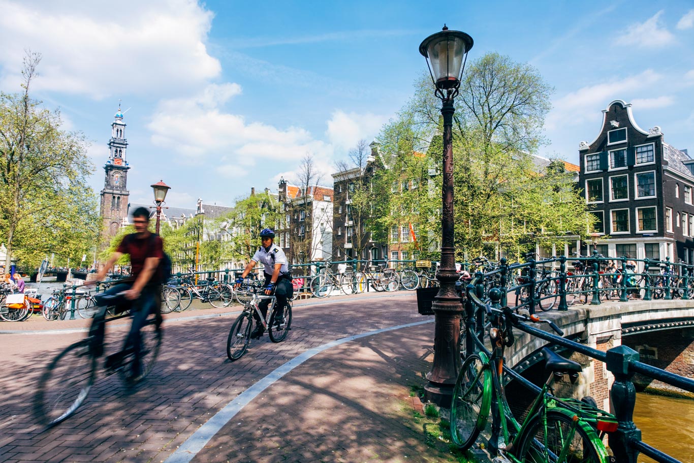 Amsterdam in bici